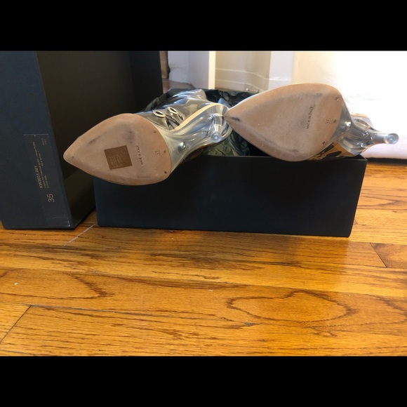 YEEZY Clear Transparent Thigh High boots sz 35 NWB - Picture 8 of 8